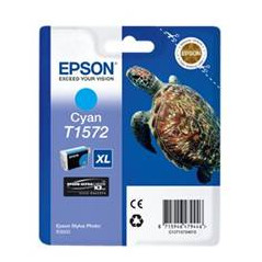 Cartucho tinta epson t157240 cian  photo r3000 - c13t15724010 -  tortuga
