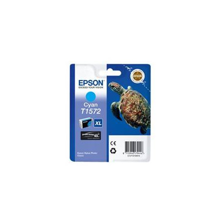 Cartucho tinta epson t157240 cian  photo r3000 - c13t15724010 -  tortuga