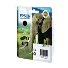Cartucho tinta epson t242140 negro para epson xp - 750 c13t24214010 -  elefante