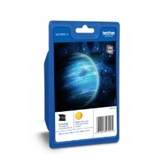 Cartucho tinta brother lc1280xlybp amarillo 1200 paginas mfcj6510dw -  mfcj6710dw -  mfcj6910dw