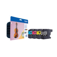 Pack cartuchos tinta brother lc127xlvalbp negro cian magenta amarillo - dcp j4110dw -  mfc j4410dw -  j4510dw -  j4710dw