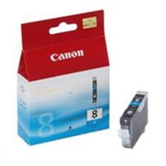 Cartucho tinta canon cli8c cian pixma 8ml 4200 -  5200 -  6600 -  mp500 -  800