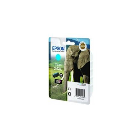 Cartucho tinta epson t243240 cian xl xp - 750 c13t24324010 -  elefante