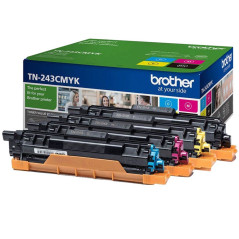 Toner brother tn243cmyk negro - cin - magenta - amarillo 1000 pginas