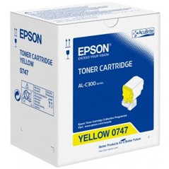 Toner epson c13s050747 amarillo 8.8k