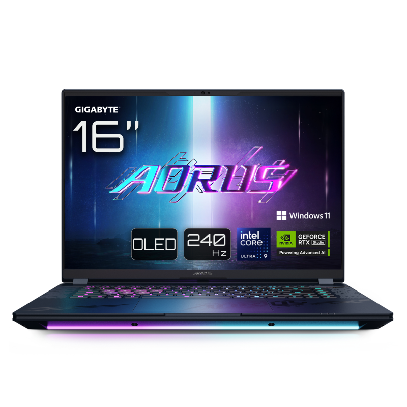 Portatil gigabyte aorus master 16 u9 - 275hx 32gb ssd 1tb 16 pulgadas