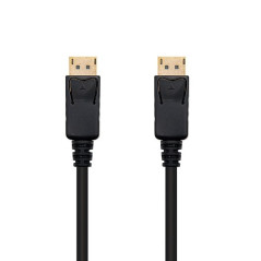 Cable displayport nanocable 2m -  macho - macho -  negro
