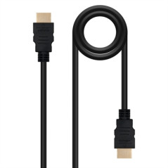 Cable hdmi 1.3 nanocable 1.8m negro -  macho - macho