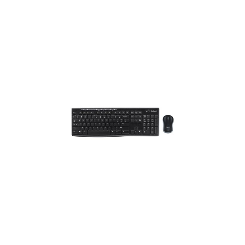 Teclado + mouse logitech mk270 wireless inalambrico ingles uk