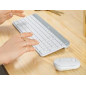 Teclado + mouse logitech mk470 wireless inalambrico blanco