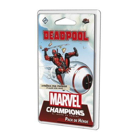 Juego de mesa marvel champions deadpool expanded edad recomendada 14 aos