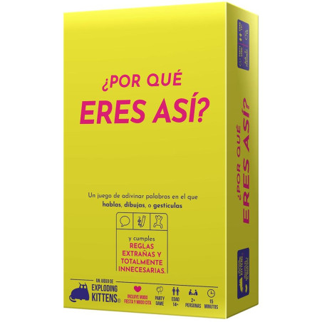 Juego de mesa por qu eres as?