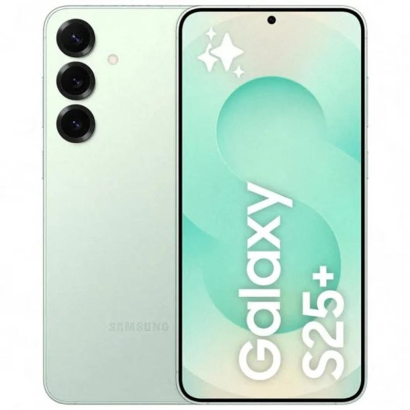 Telefono movil smartphone samsung galaxy s25+ 12gb -  512gb -  6.7 pulgadas -  menta