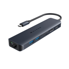 Hub hyper drive ecosmart gen.2 universal usb - c 7 - in - 1 100 w pd power