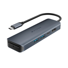 Hub hyper drive ecosmart gen.2 universal usb - c 6 - in - 1100 w pd power