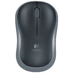 Mouse raton logitech m185 optico wireless inalambrico gris 2.4ghz