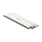 Memoria ram ddr5 32gb 2x16gb crucial pro white - udimm - 6000 mhz - pce 48000 - 1.35v