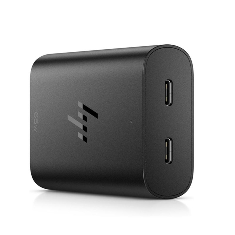 Cargador hp de porttil usb - c 65w dos puertos usb - c