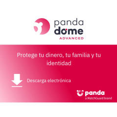 Antivirus panda dome advanced  dispositivos ilimitados 1 ao esd licencia electronica