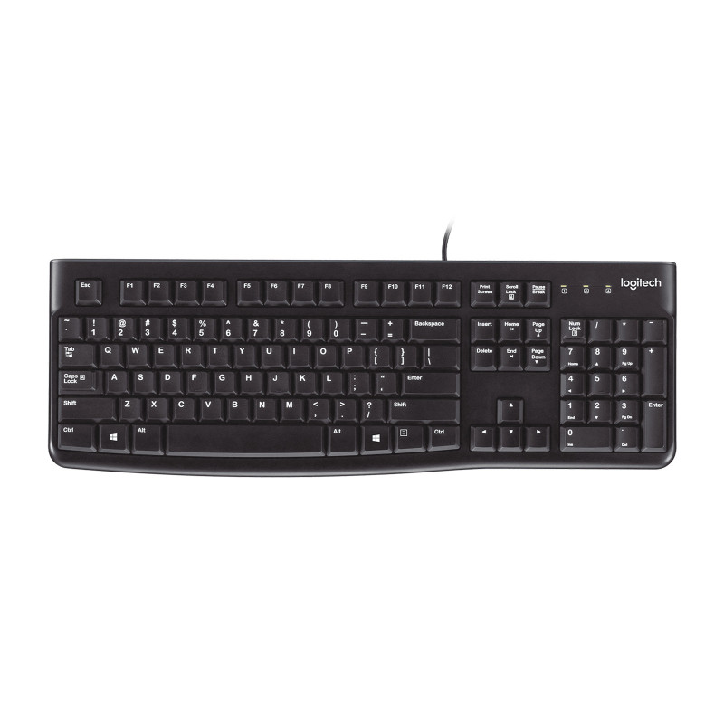 Teclado logitech k120 usb negro
