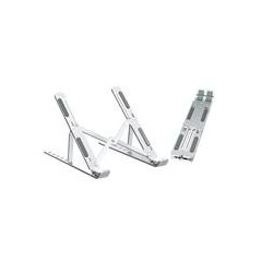 Soporte de mesa plegable de viaje ewent ew1266 para ordenador portatil 10 - 15.6 pulgadas aleacion de aluminio