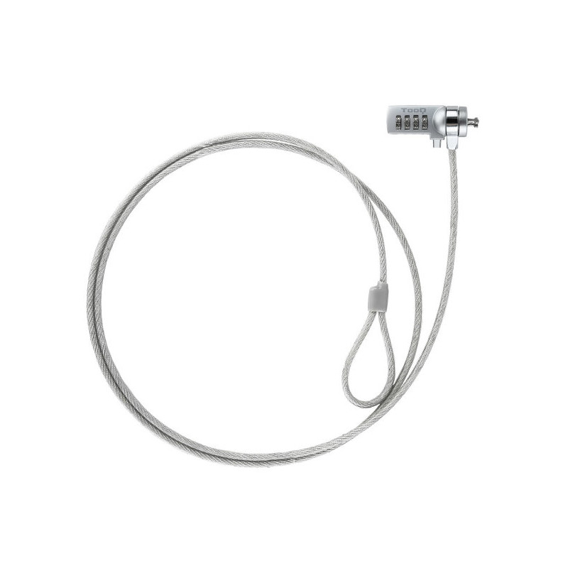 Cable seguridad tooq combinacion 1.5m