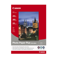 Papel canon plus sg - 201 - a4 satinado 20hojas