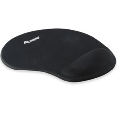 Alfombrilla  equip life con reposamuecas - antideslizante - negro