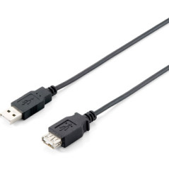 Cable equip alargo usb 2.0 tipo a macho -  hembra 5m