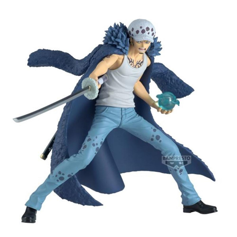 Figura banpresto one piece battle record collection trafalgar law 15cm