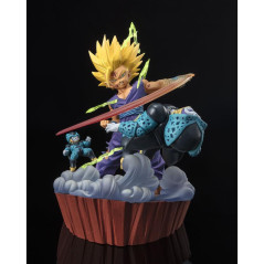 Figura tamashii nations dragon ball z figuarts zero super saiyan 2 son gohan - anger exploding into power -  extra battle premiu