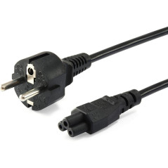 Cable alimentacion c5 a cee7 - 4 equip trebol 1.8m