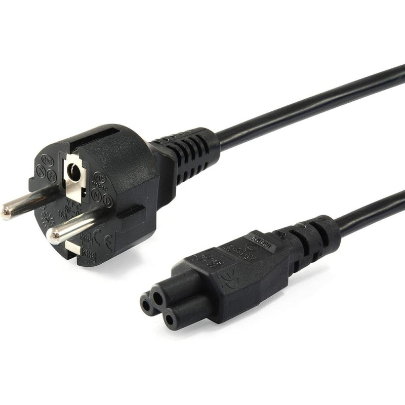 Cable alimentacion c5 a cee7 - 4 equip trebol 1.8m