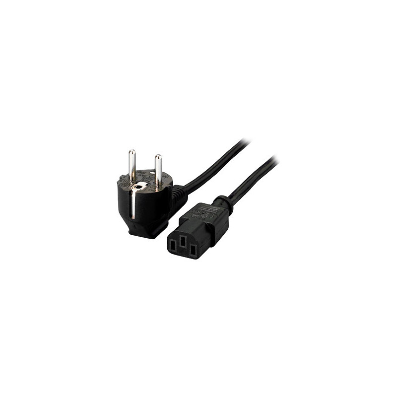 Cable alimentacion equip c13 a schuko  1.8m
