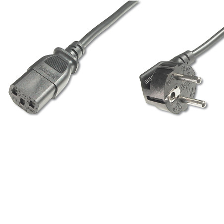 Ewent EC1900 power cable Black 70.9" (1.8 m) C13 coupler