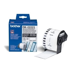 Etiquetas cinta continua brother blanca dk22223 ql - 500a ql - 500bw ql - 560 ql - 570 ql - 580n ql - 1050 ql - 1060n