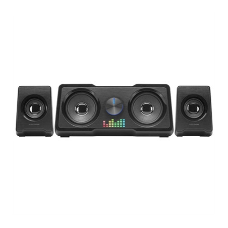 Altavoces mars gaming ms22 2.2 35w usb + jack 3.5mm rgb negro
