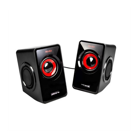 Altavoces mars gaming ms1 2.0 negro - rojo