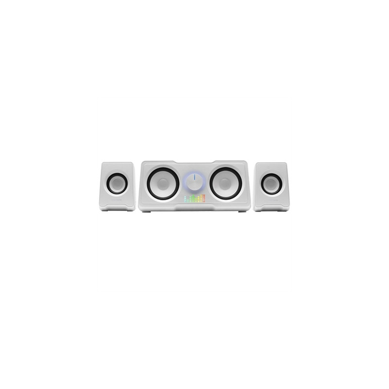 Altavoces mars gaming ms22w 2.2 35w usb + jack 3.5mm blanco