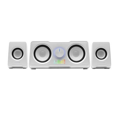 Altavoces mars gaming ms22w 2.2 35w usb + jack 3.5mm blanco