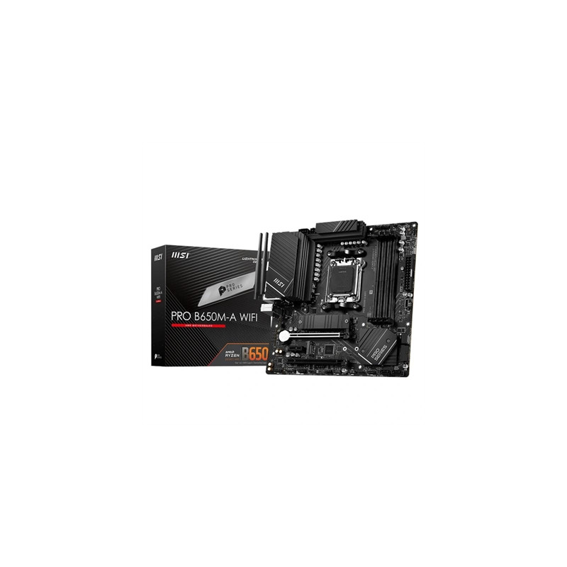 Placa base msi am5 pro b650m - a wifi matx