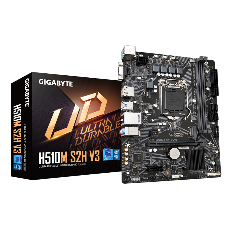 Placa base gigabyte h510m s2h v3 1200 matx 2xddr4