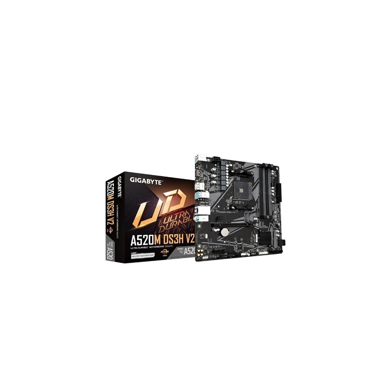 Placa base gigabyte base a520m ds3h v2 matx am4