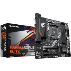 Placa base gigabyte b550m aorus elite am4 m - atx -  4x ddr4 -  4x sata 6gb - s -  4x usb 3.2 -  4x usb 2.0 gab55mael