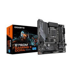 Placa base gigabyte b760m gaming x 1700 m - atx -  4x ddr4 -  4x sata 6gb - s -  3x usb 3.2 -  5x usb 2.0