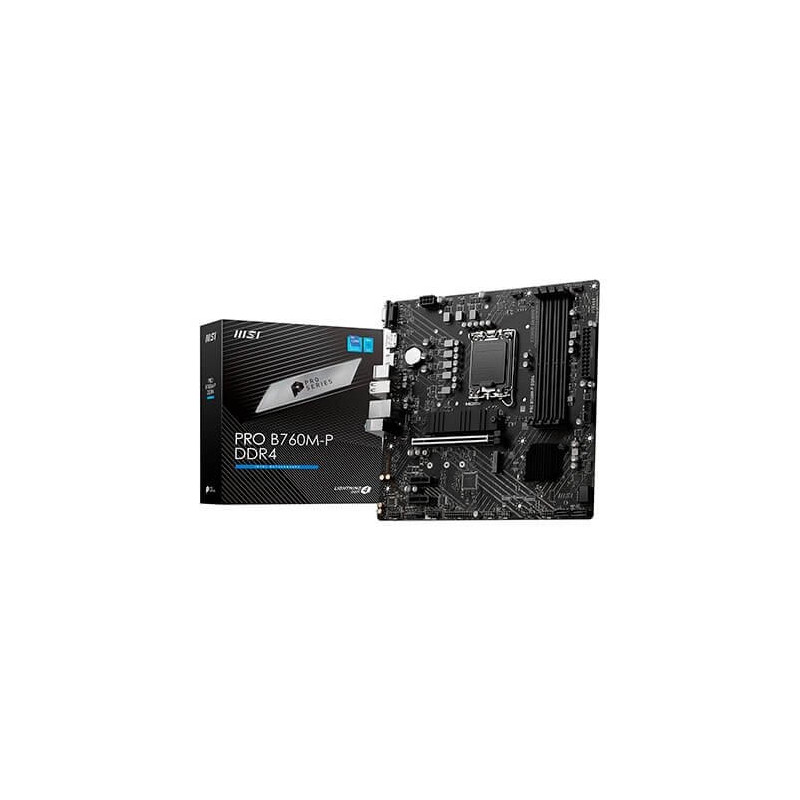 Placa base msi 1700 pro b760m - p ddr4