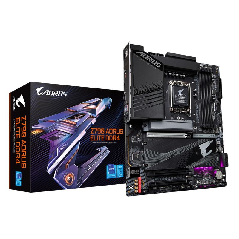 Placa base gigabyte z790 aorus elite 1700 atx -  4x ddr4 -  4x sata3 -  5x usb 3.2 -  1x usb tipo c -  4x usb 2.0
