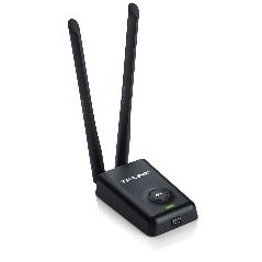 Adaptador usb 2.0 wifi 300 mbps con base 2 antenas tp - link