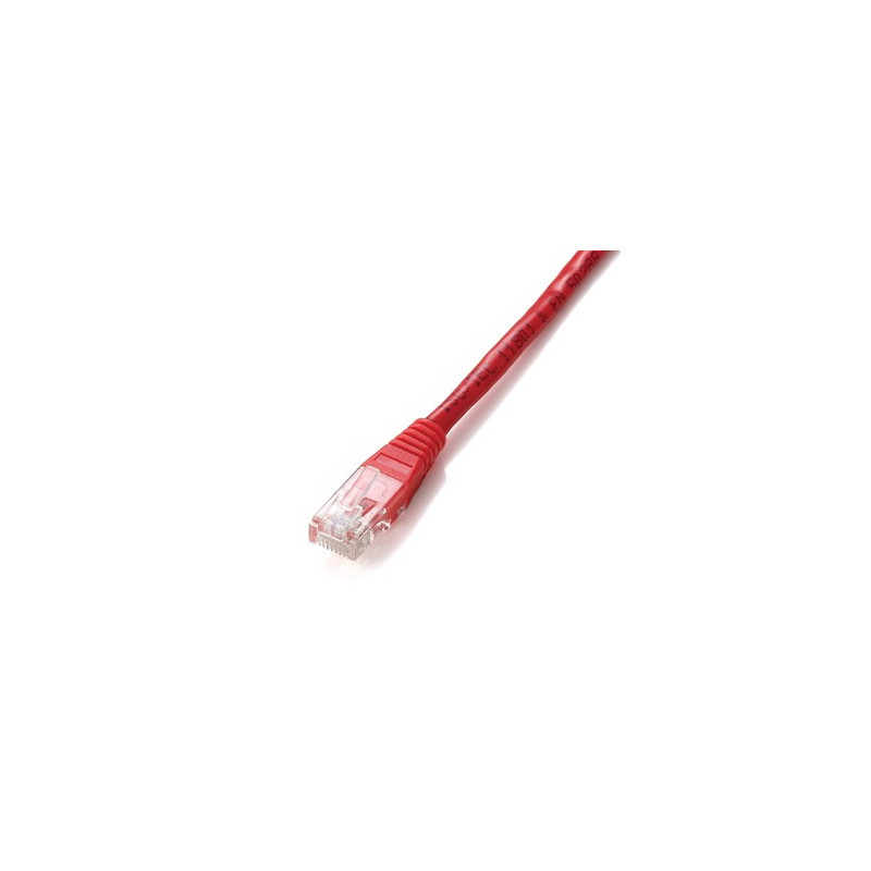 Cable red equip latiguillo rj45 u -  utp cat6 1m rojo