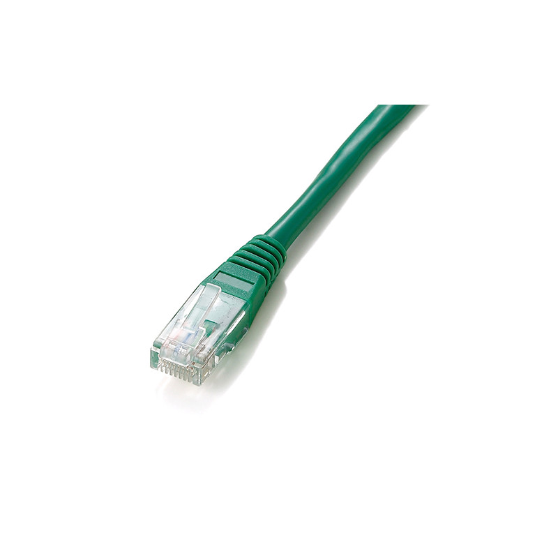 Cable red equip latiguillo rj45 u -  utp cat6 0.5m verde